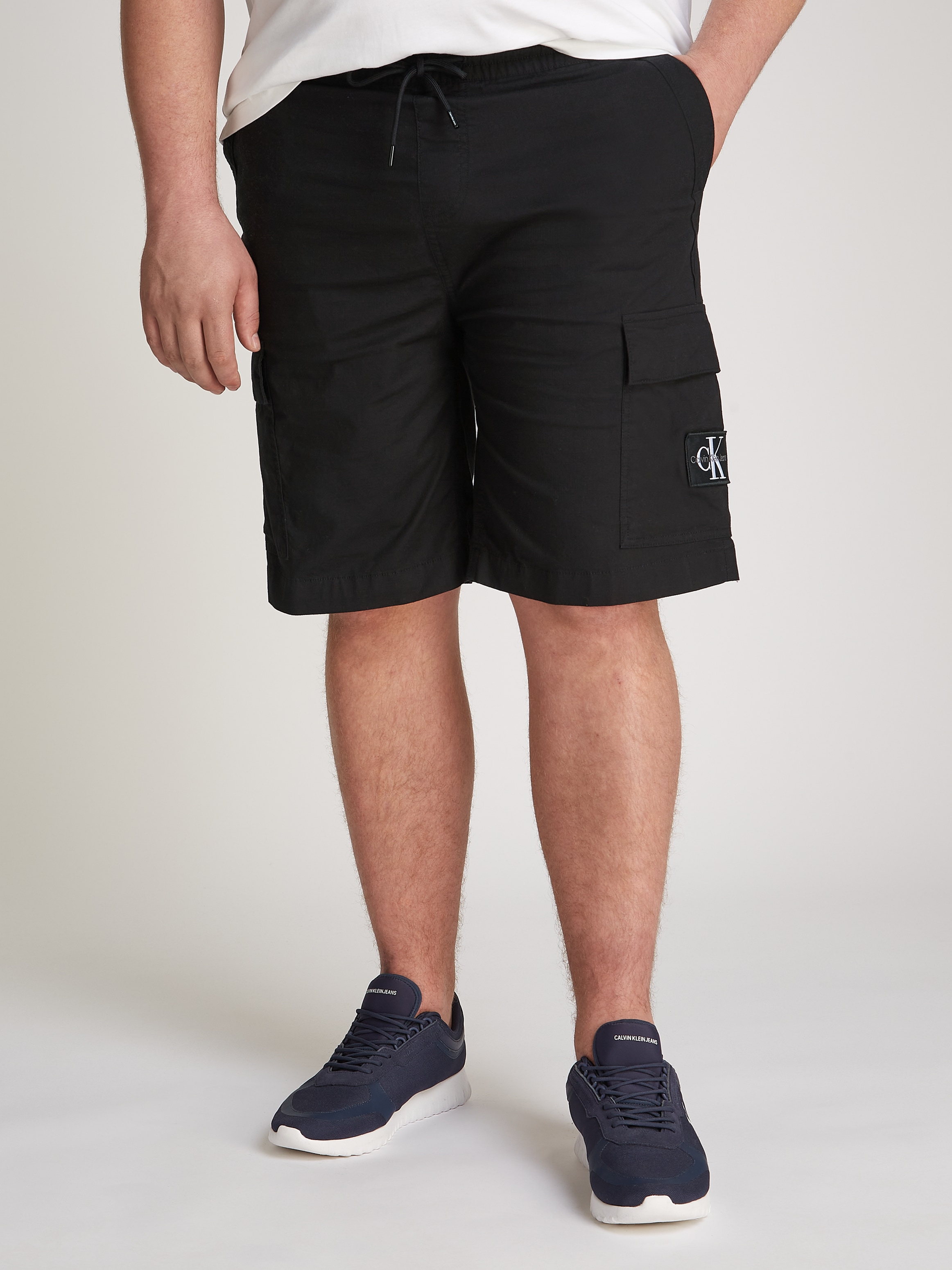 Calvin Klein Jeans Plus Cargoshorts "PLUS WASHED CARGO SHORT", Große Größen günstig online kaufen