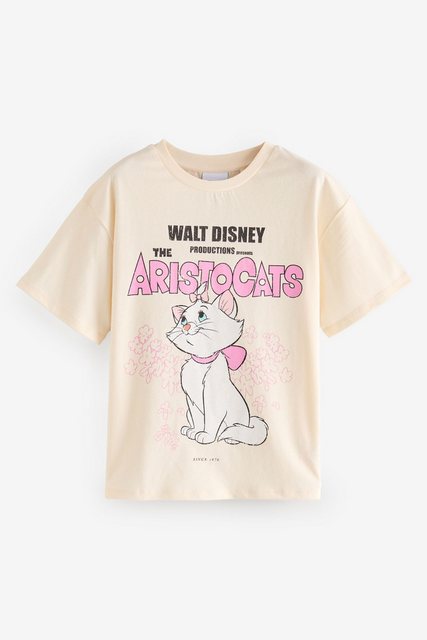 Next T-Shirt Oversized Fit T-Shirt, Disney Marie Aristocats (1-tlg) günstig online kaufen