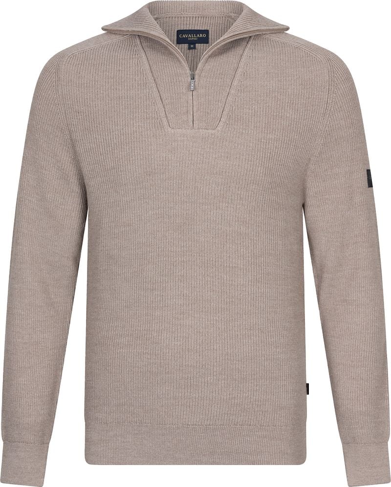 Cavallaro Corsico Half-Zip Beige - Größe XXL günstig online kaufen