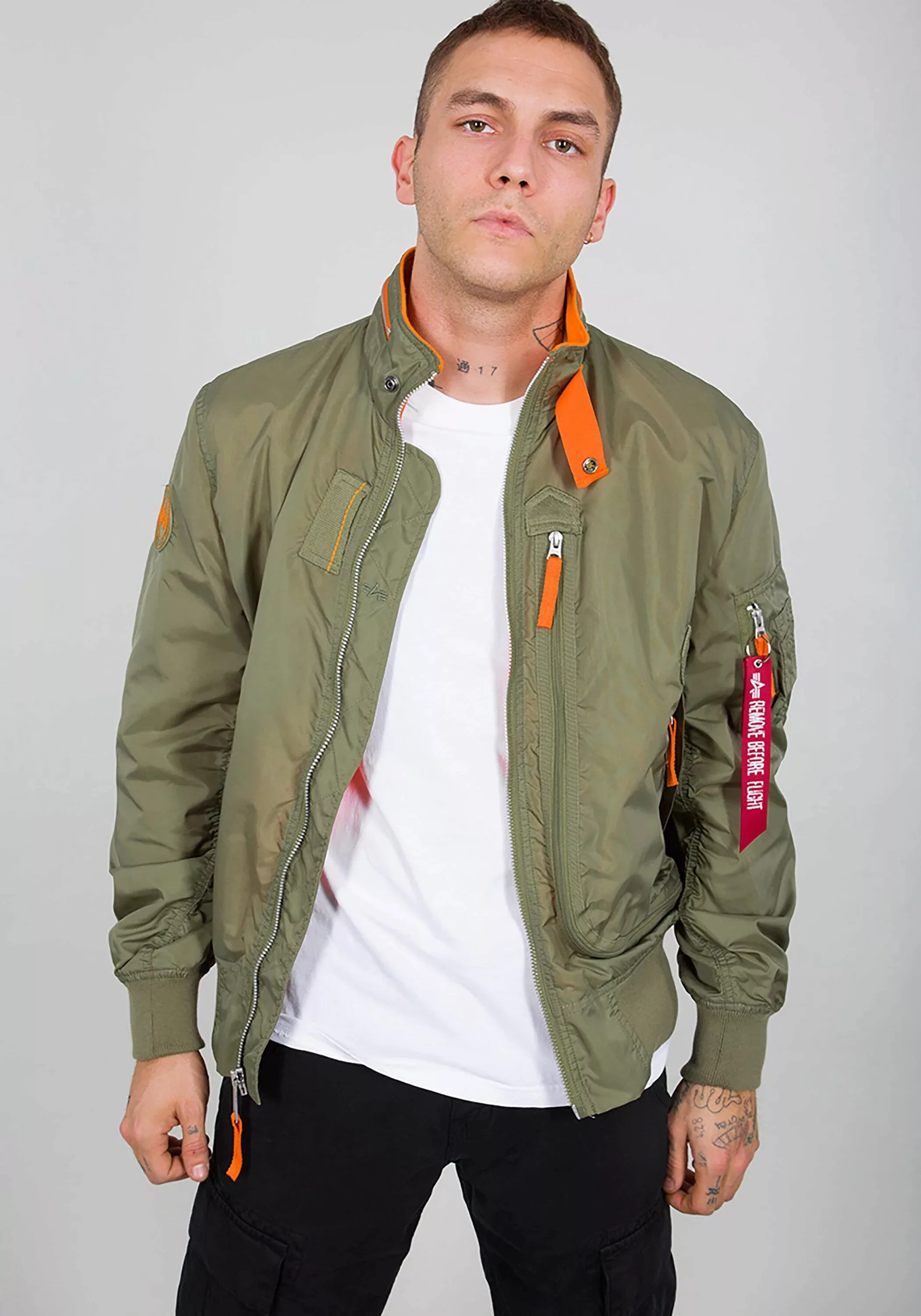 Alpha Industries Bomberjacke "Alpha Industries Men - Bomber Jackets Wing" günstig online kaufen