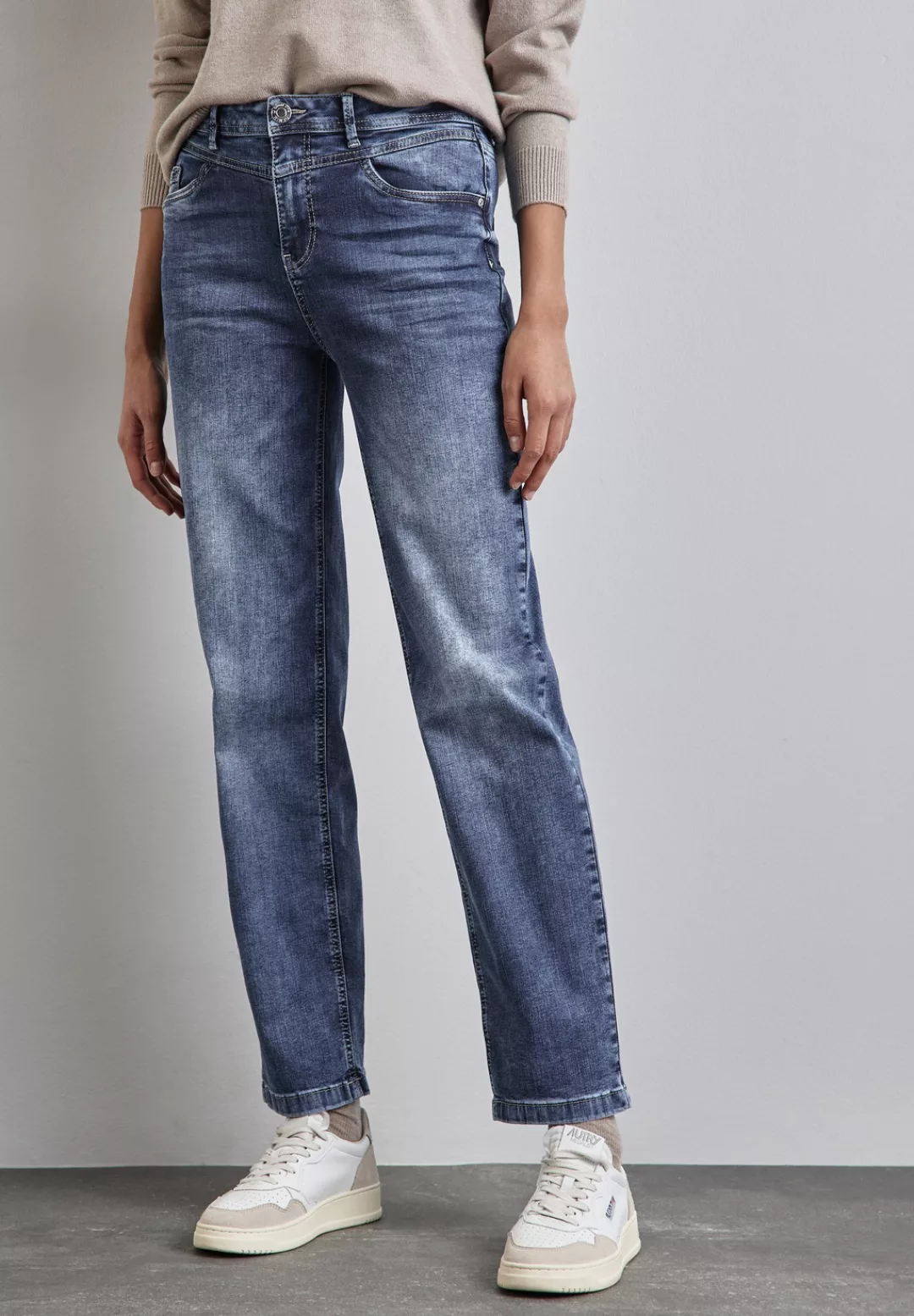 STREET ONE Weite Jeans, 5-Pocket-Style günstig online kaufen