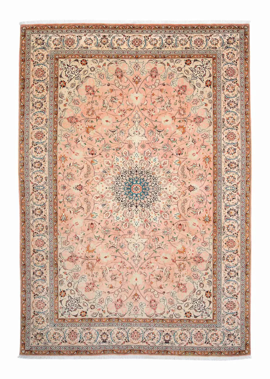 morgenland Orientteppich »Perser - Täbriz - Royal - 300 x 203 cm - rosa«, r günstig online kaufen