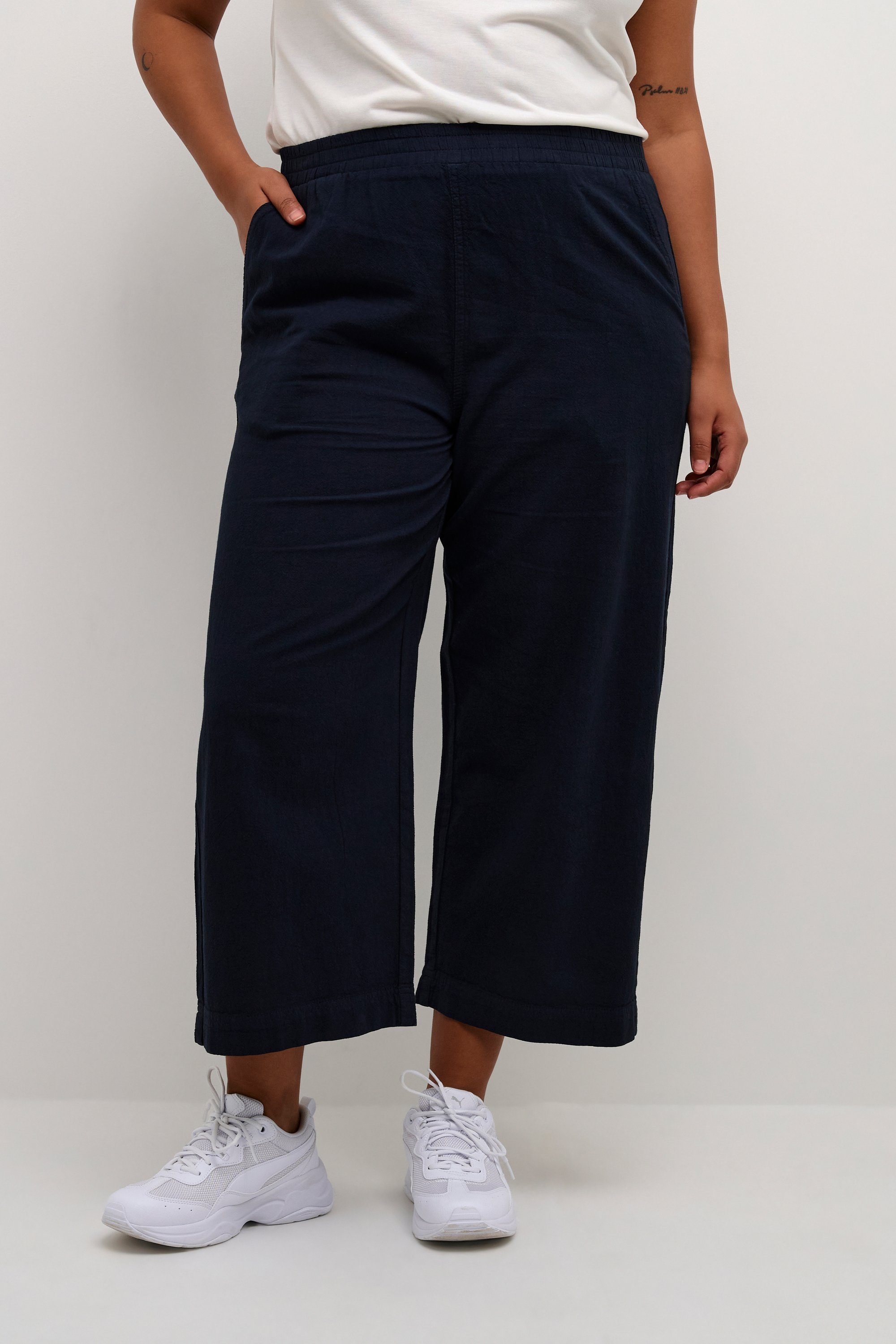 KAFFE Curve Stoffhose Casual Hose KCnana günstig online kaufen