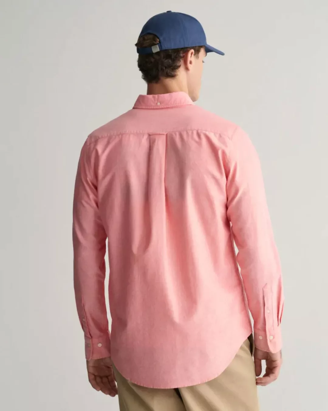 Gant Casual Hemd Oxford Rosa - Größe L günstig online kaufen