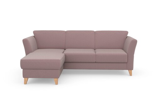 sit&more Ecksofa "Visby L-Form", Wahlweise mit Bettfunktion und Bettkasten, günstig online kaufen