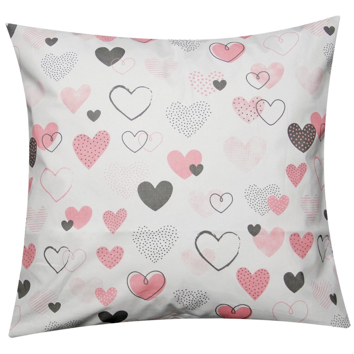 Heubergshop Kissenbezug, (1 Stück), 40x40cm Herzen günstig online kaufen