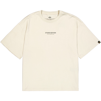 Alpha Industries  T-Shirts & Poloshirts Studio Edition Backprint T-Shirt - günstig online kaufen