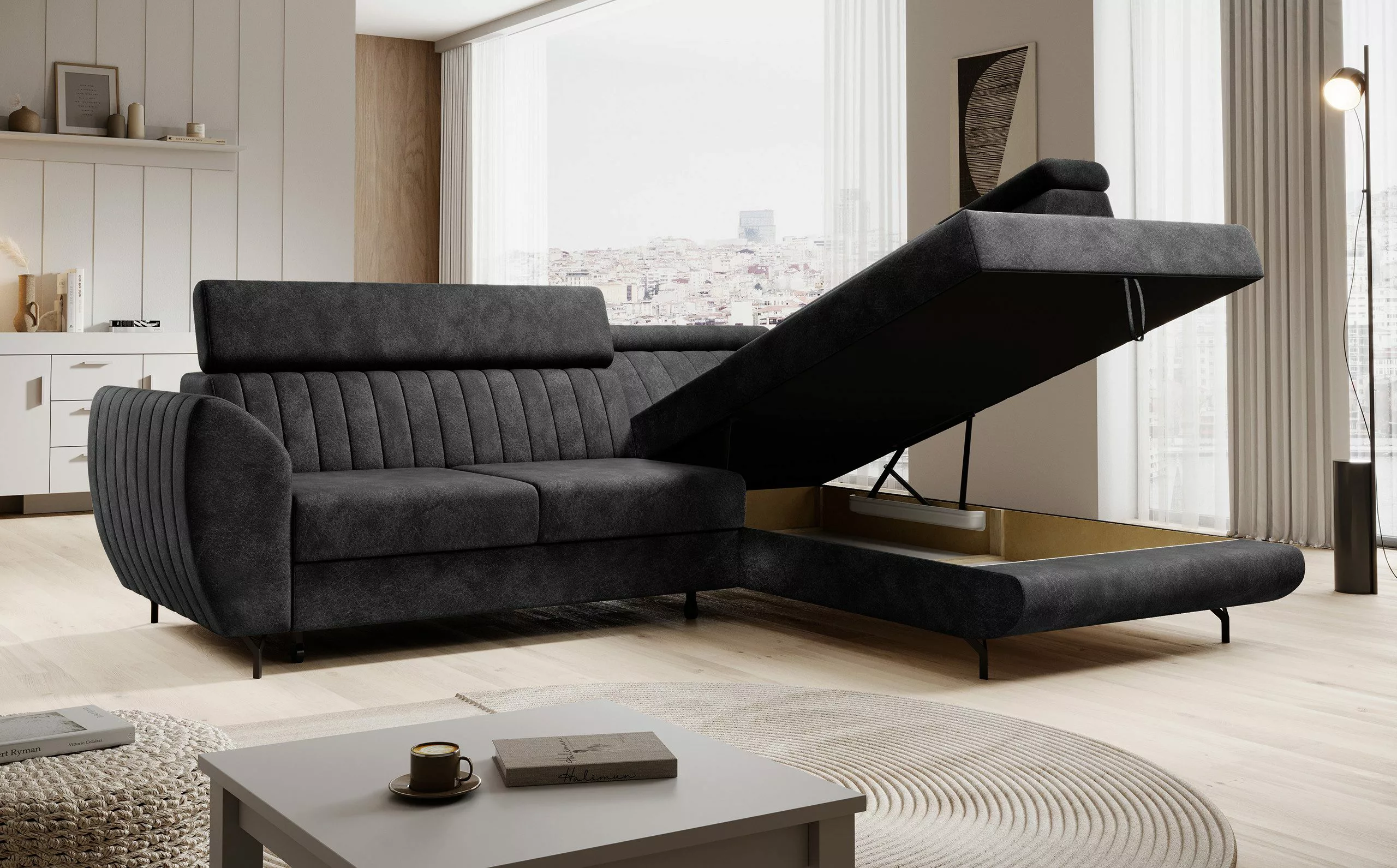 NEXT COLLECTION Ecksofa Spectre-L, mit Bettkasten, günstig online kaufen