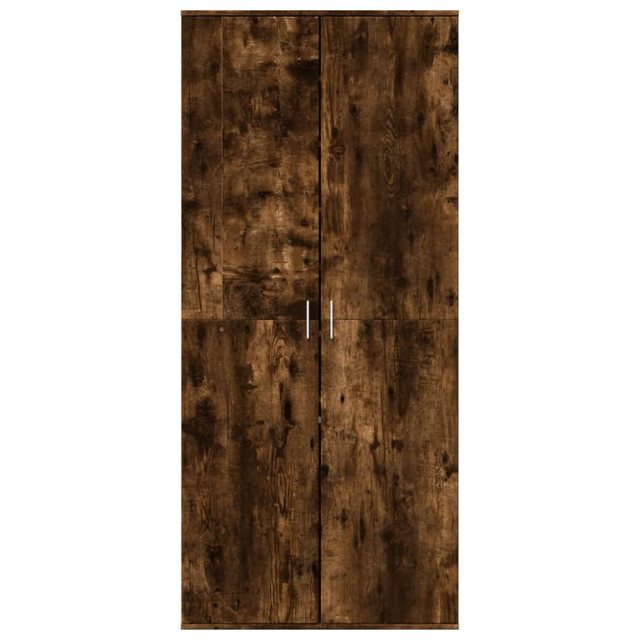 vidaXL Schuhschrank Schuhschrank Räuchereiche 80x39x178 cm Holzwerkstoff günstig online kaufen