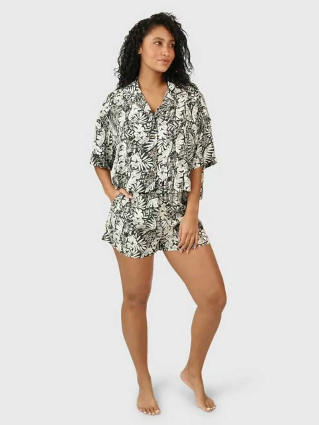 Brunotti Blusentop Rilee-Hawai Women Shirt VINTAGE HAWAI BLACK günstig online kaufen
