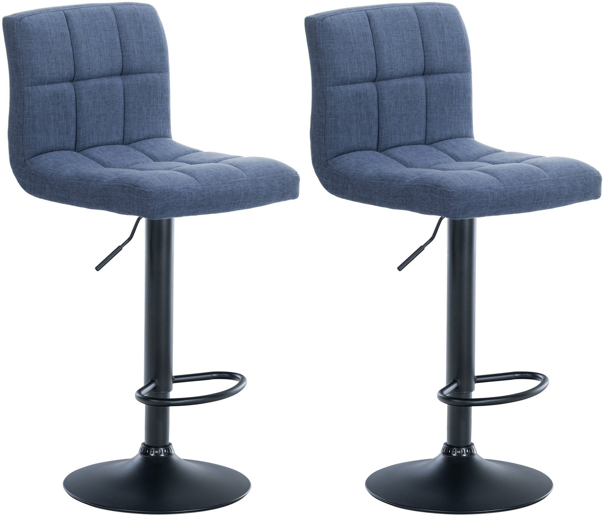 CLP Barhocker Calma Stoff (2er Set, günstig online kaufen
