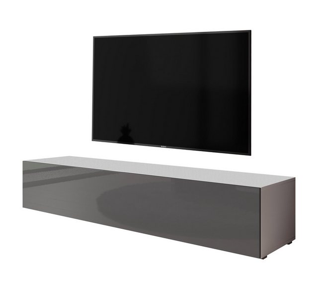 Furnix TV-Schrank TV Hängeboard ZALVO Lowboard modern 160 cm breit dezent & günstig online kaufen