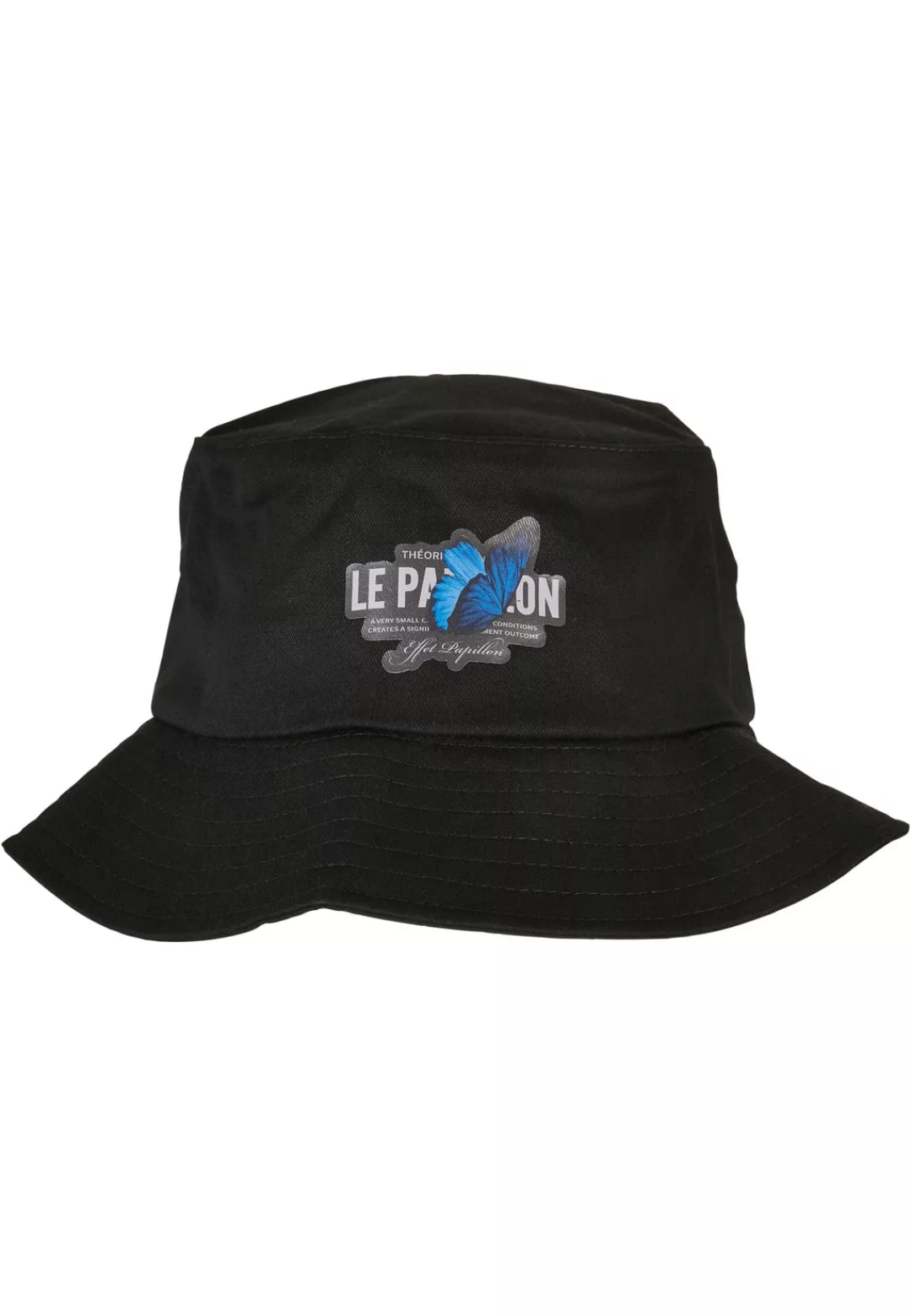 MisterTee Flex Cap "Accessoires Le Papillon Bucket Hat" günstig online kaufen