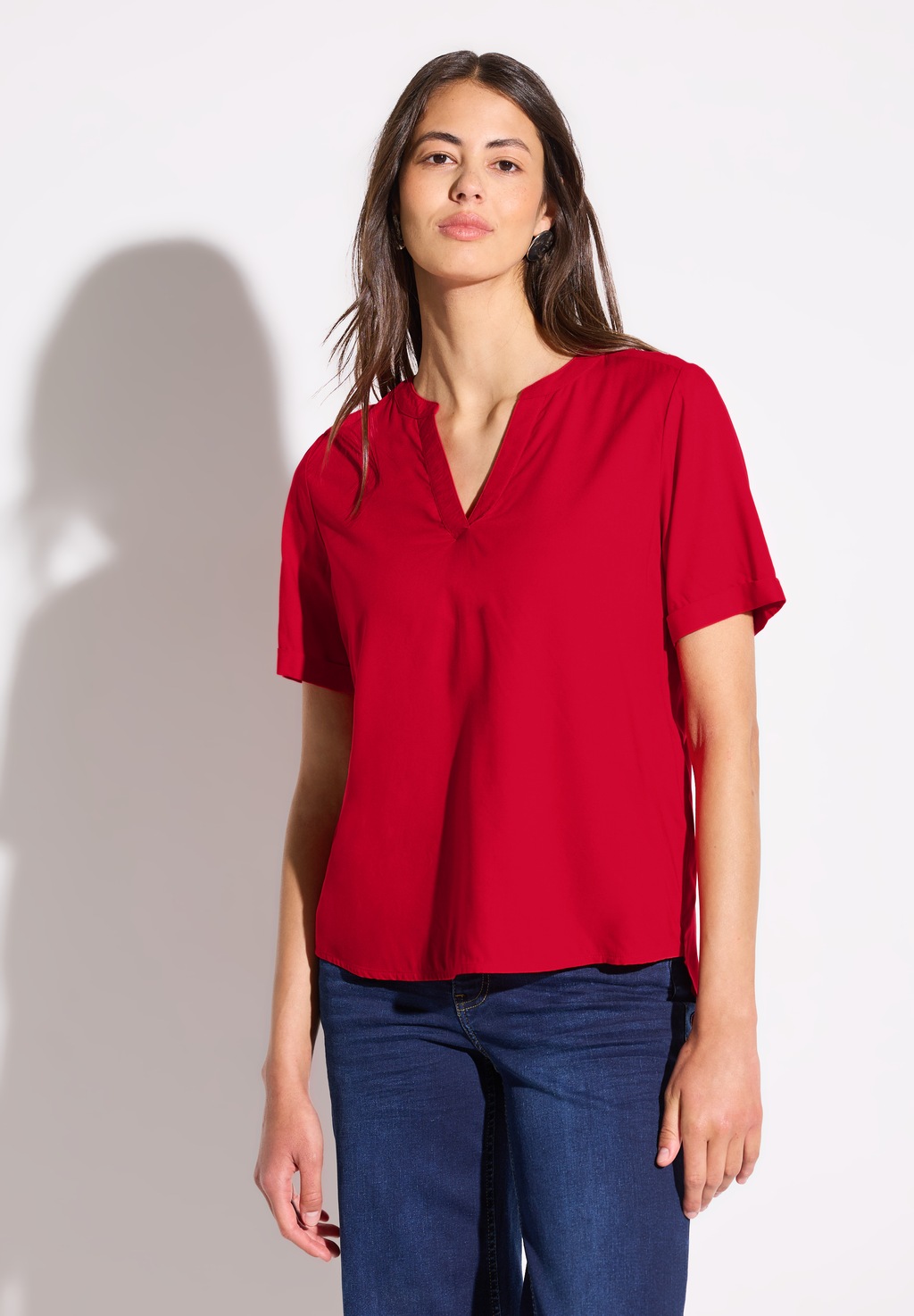 STREET ONE Hemdbluse, aus softer Viskose günstig online kaufen