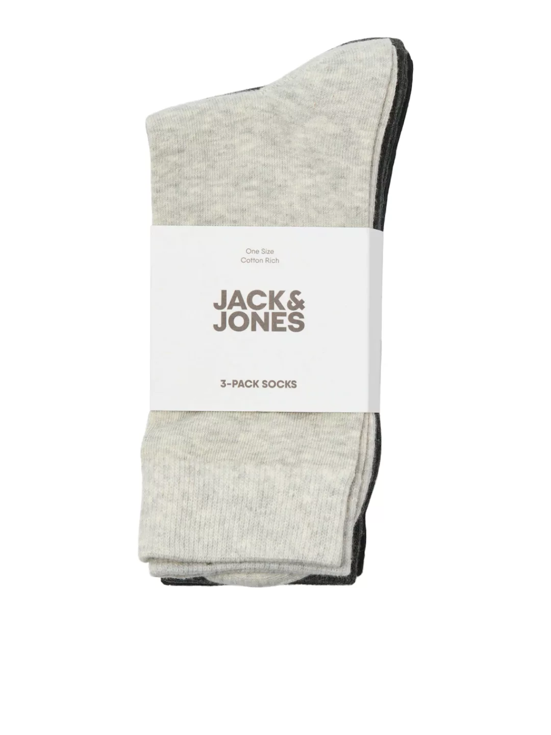 Jack & Jones PlusSize Freizeitsocken "JACRAFAEL SOCKS 3 PACK NOOS PLS" günstig online kaufen