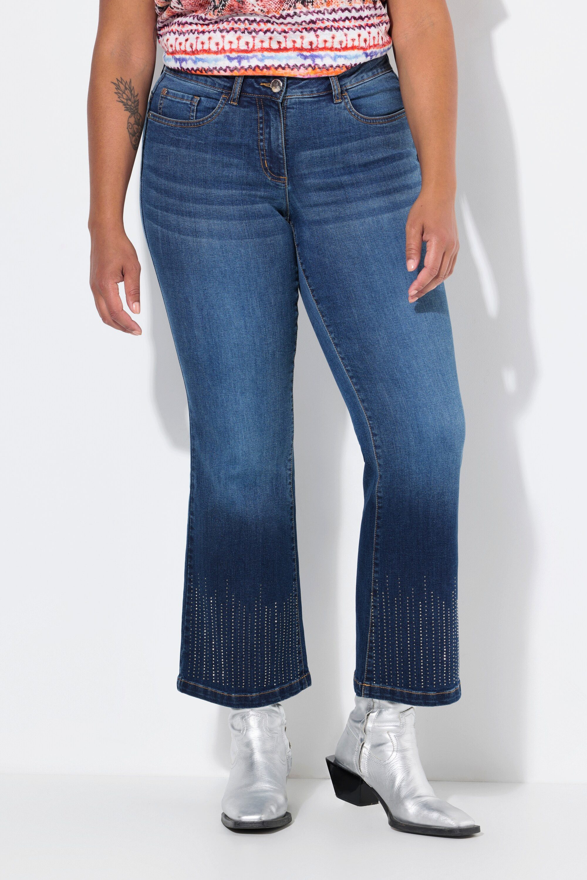 Angel of Style 5-Pocket-Jeans Jeans Flared günstig online kaufen