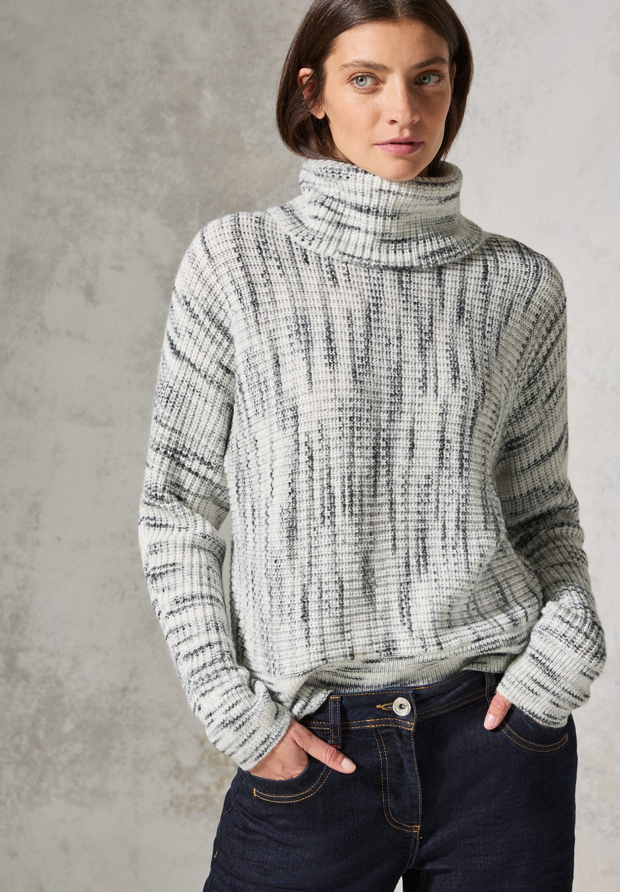CECIL Strickpullover mit Muster günstig online kaufen