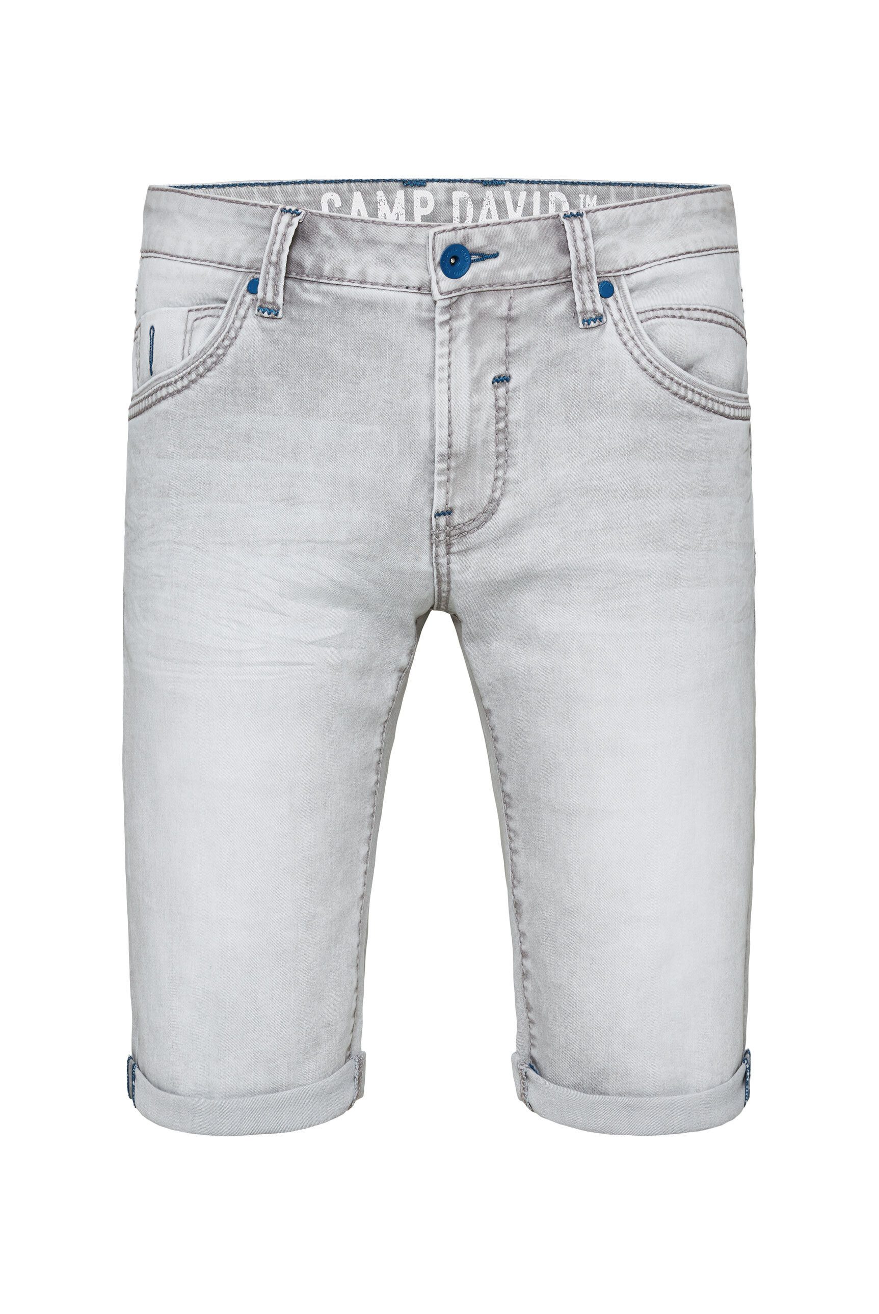 CAMP DAVID Jeansshorts, mit normaler Leibhöhe günstig online kaufen