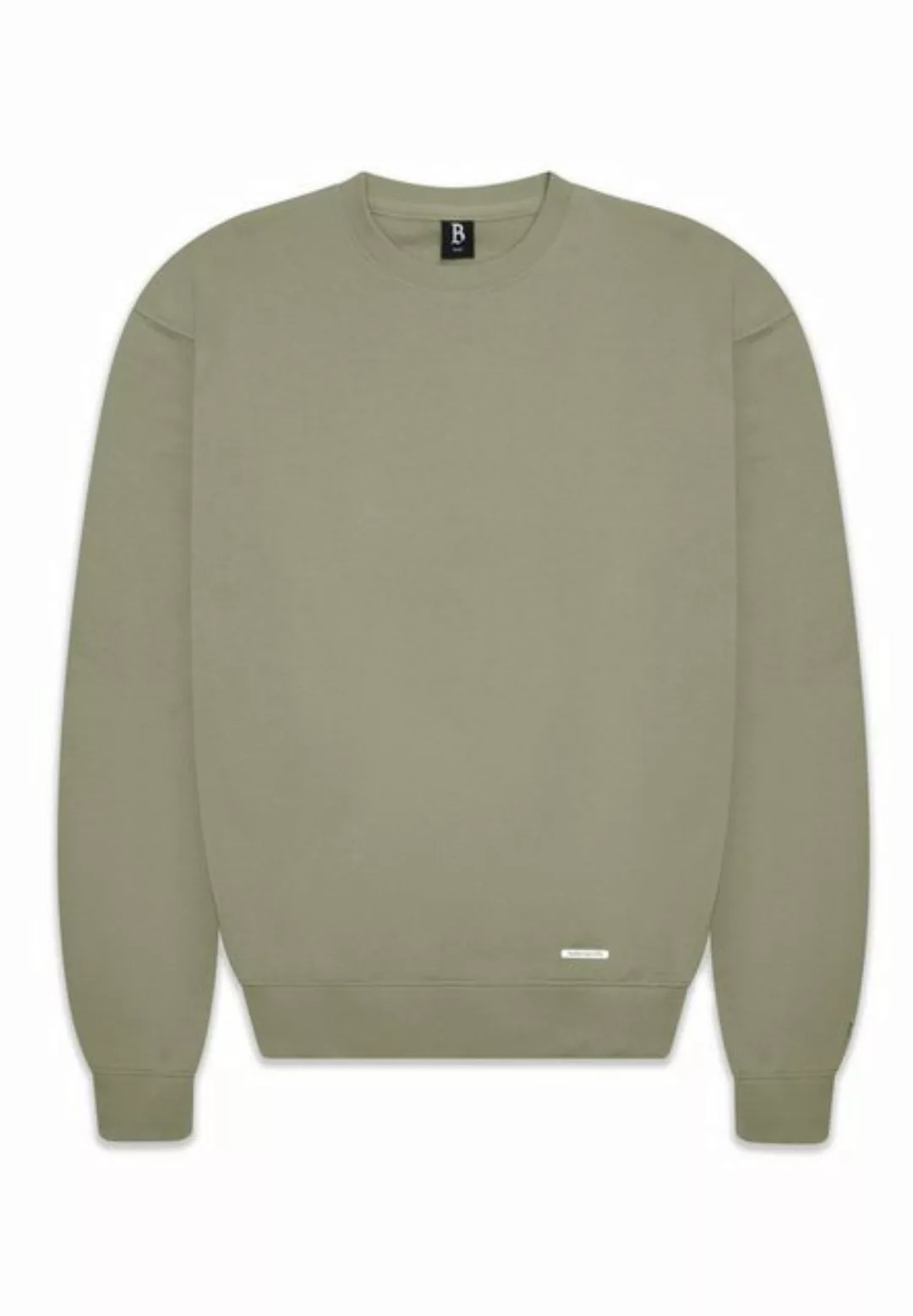 Dropsize Rundhalspullover "Dropsize Herren Super Heavy Blank Sweater" günstig online kaufen