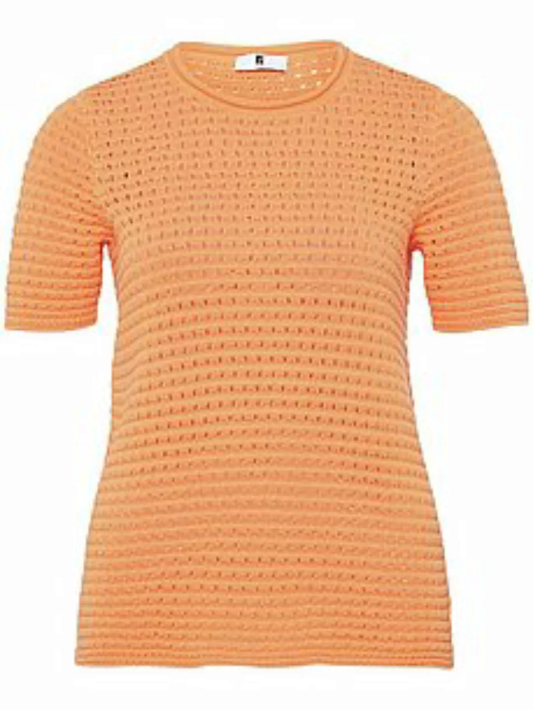 Rundhals-Pullover 1/2-Arm Anna Aura orange günstig online kaufen