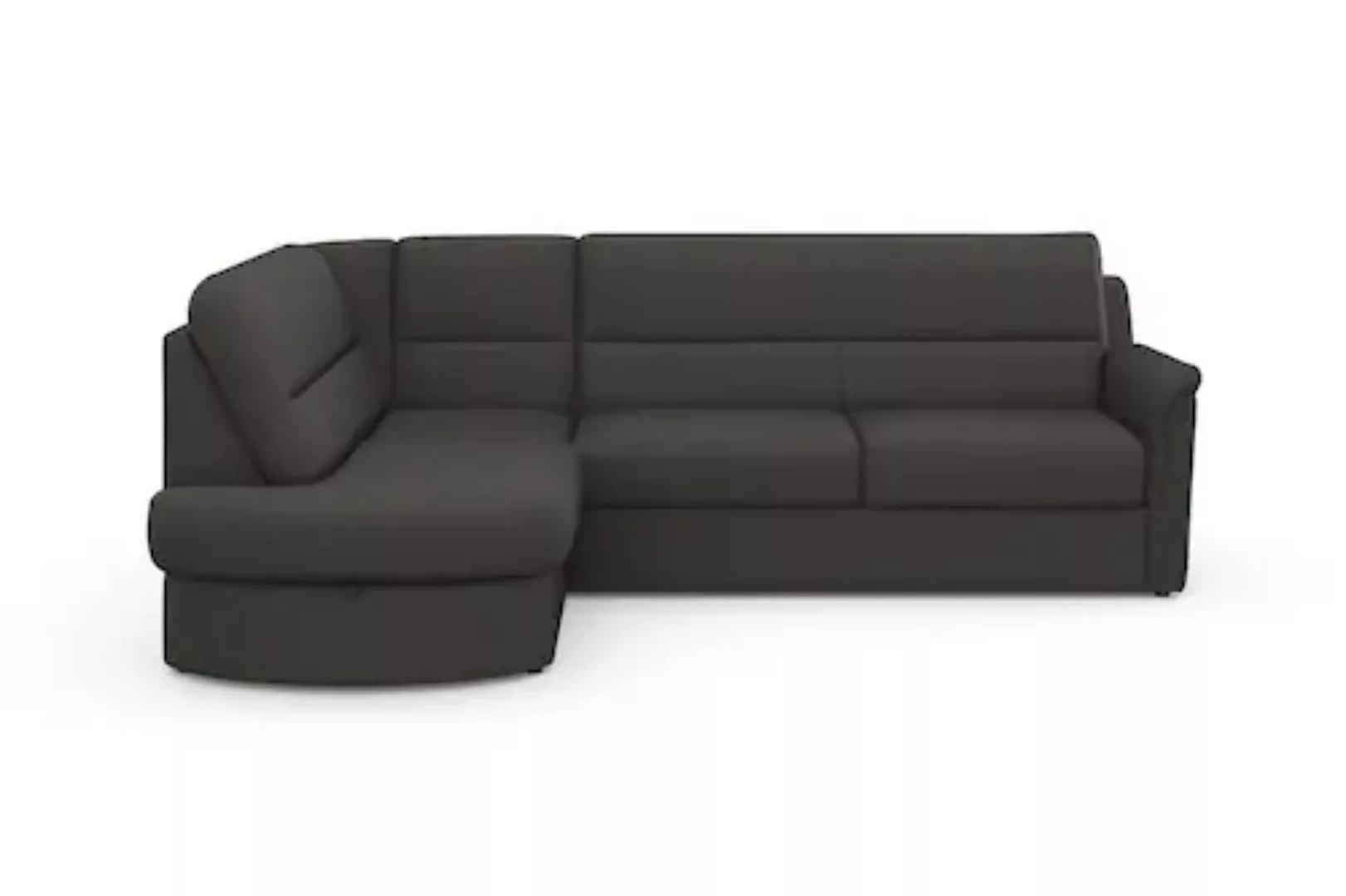 sit&more Ecksofa "Panini L-Form", wahlweise mit Bettfunktion und Bettkasten günstig online kaufen