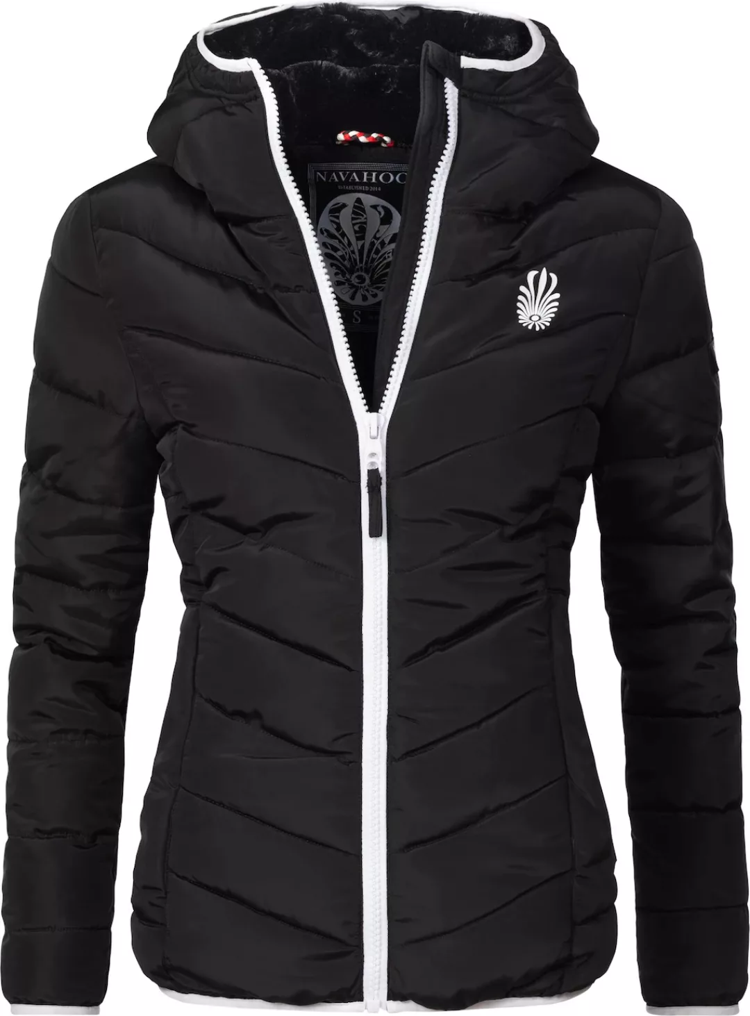 Navahoo Steppjacke "Elva", mit Kapuze, stylische Damen Winterjacke mit Kapu günstig online kaufen