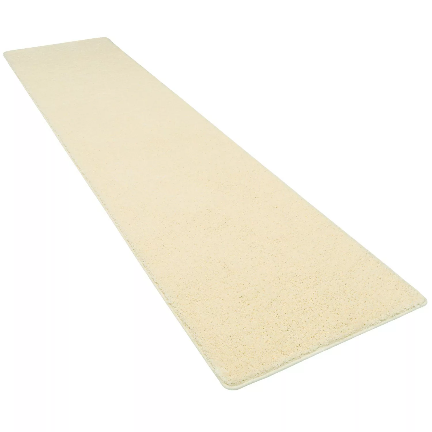 Snapstyle Hochflor Shaggy Läufer Teppich Palace Creme 100x300cm günstig online kaufen