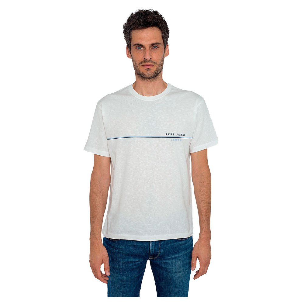 Pepe Jeans Gilbert Kurzärmeliges T-shirt 2XL Off White günstig online kaufen