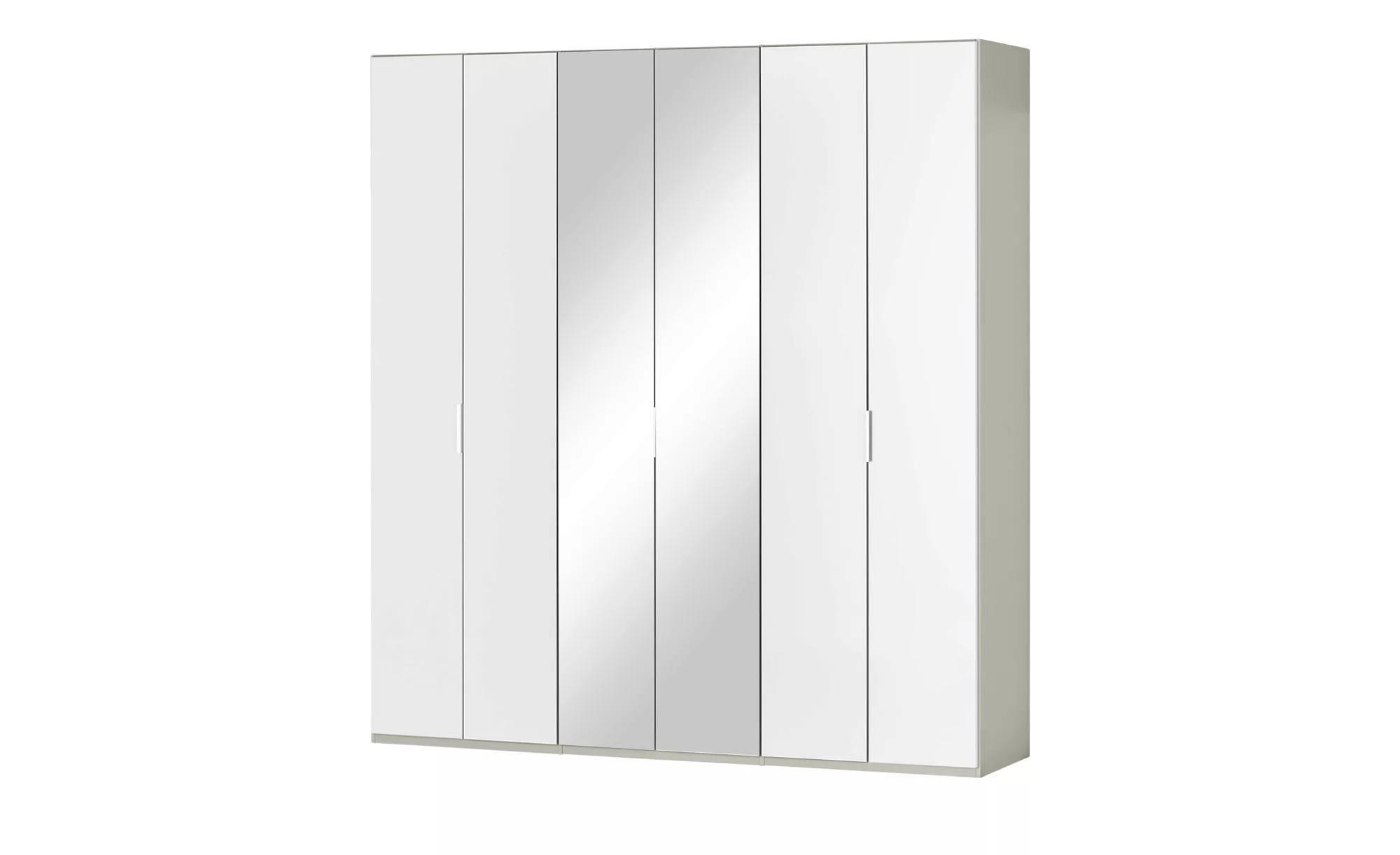 Wohnwert Falttürenschrank   Forum - grau - 225 cm - 216 cm - 58 cm - Schrän günstig online kaufen