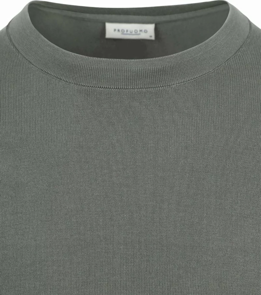 Profuomo Pullover Luxury Grün - Größe M günstig online kaufen