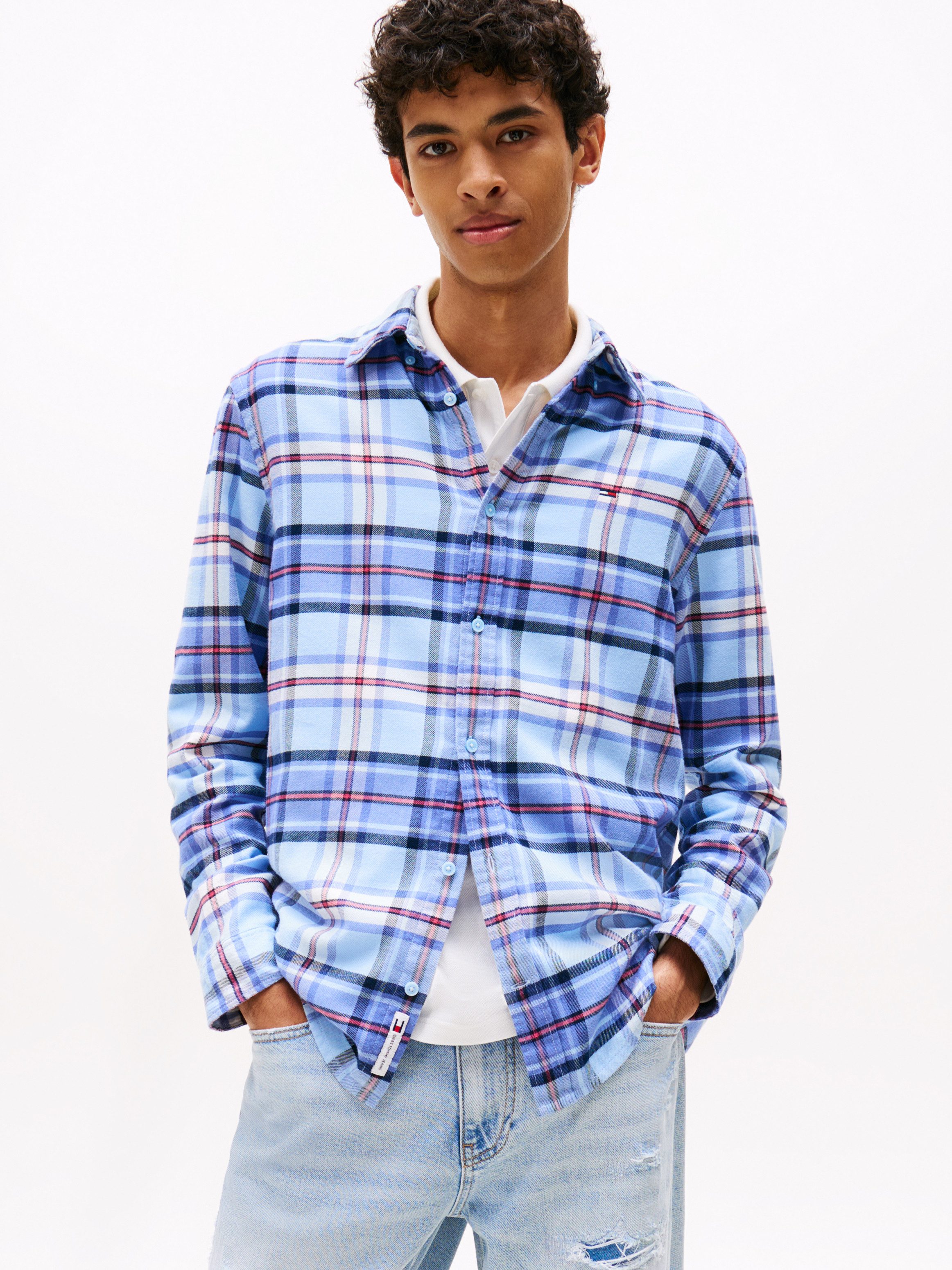 Tommy Jeans Flanellhemd TJM REG FLANNEL günstig online kaufen