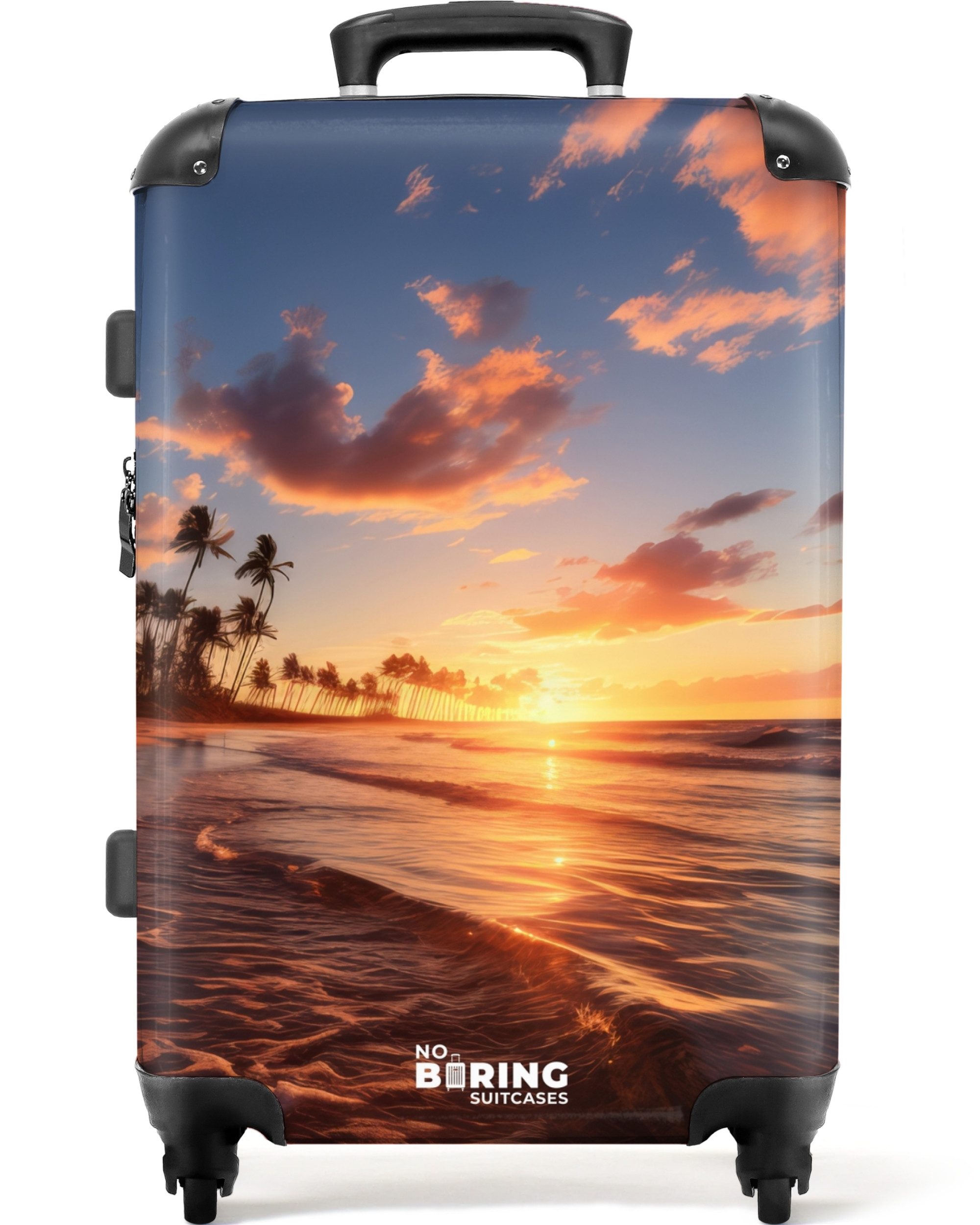 NoBoringSuitcases.com© Hartschalen-Trolley Meer bei Sonnenuntergang 67 günstig online kaufen
