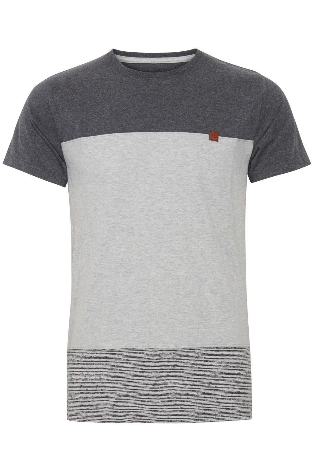 Indicode T-Shirt IDRemmond T-Shirt im Colorblock-Look günstig online kaufen