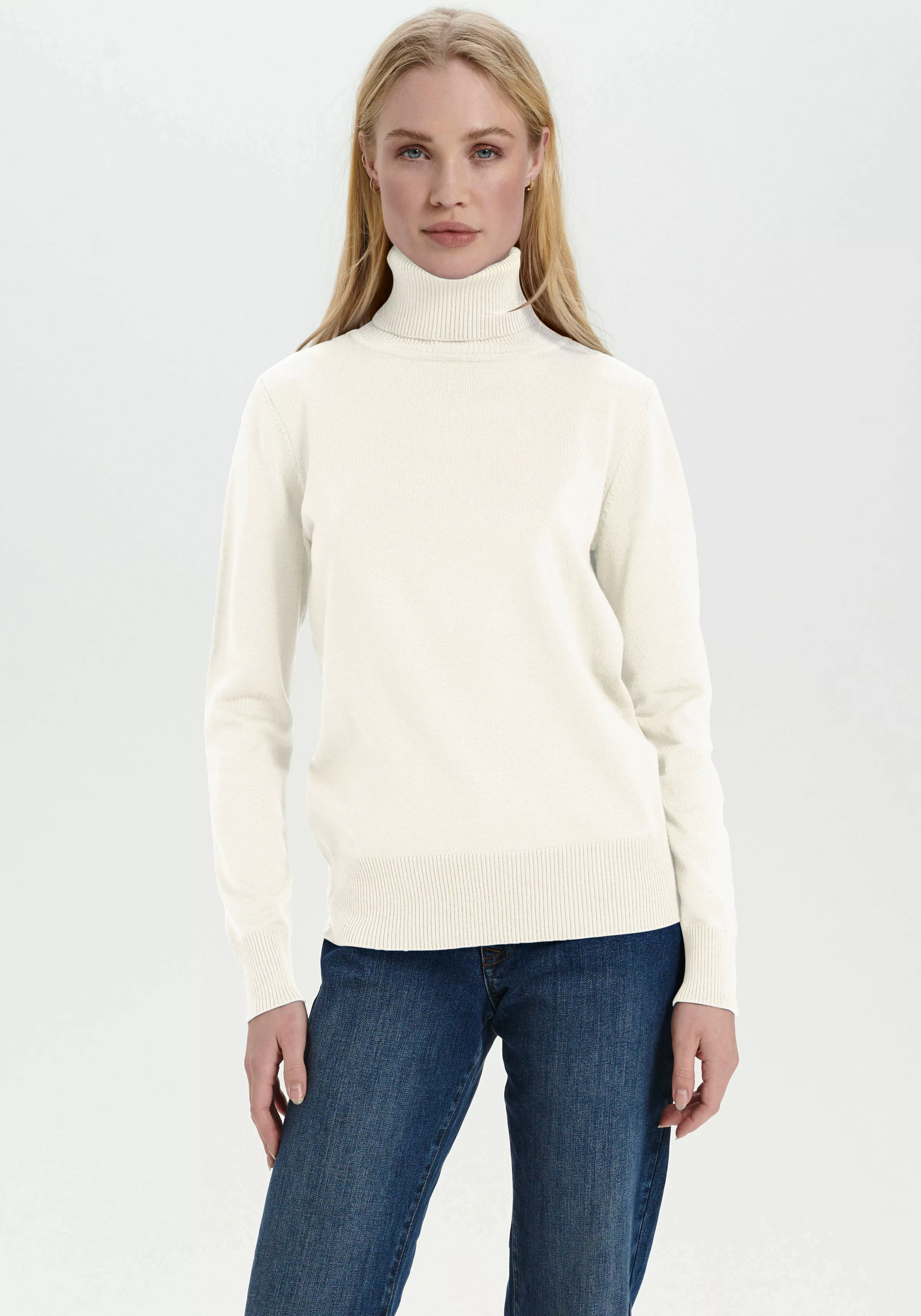 Saint Tropez Rollkragenpullover "MilaSZ J2046", mit Viskose günstig online kaufen