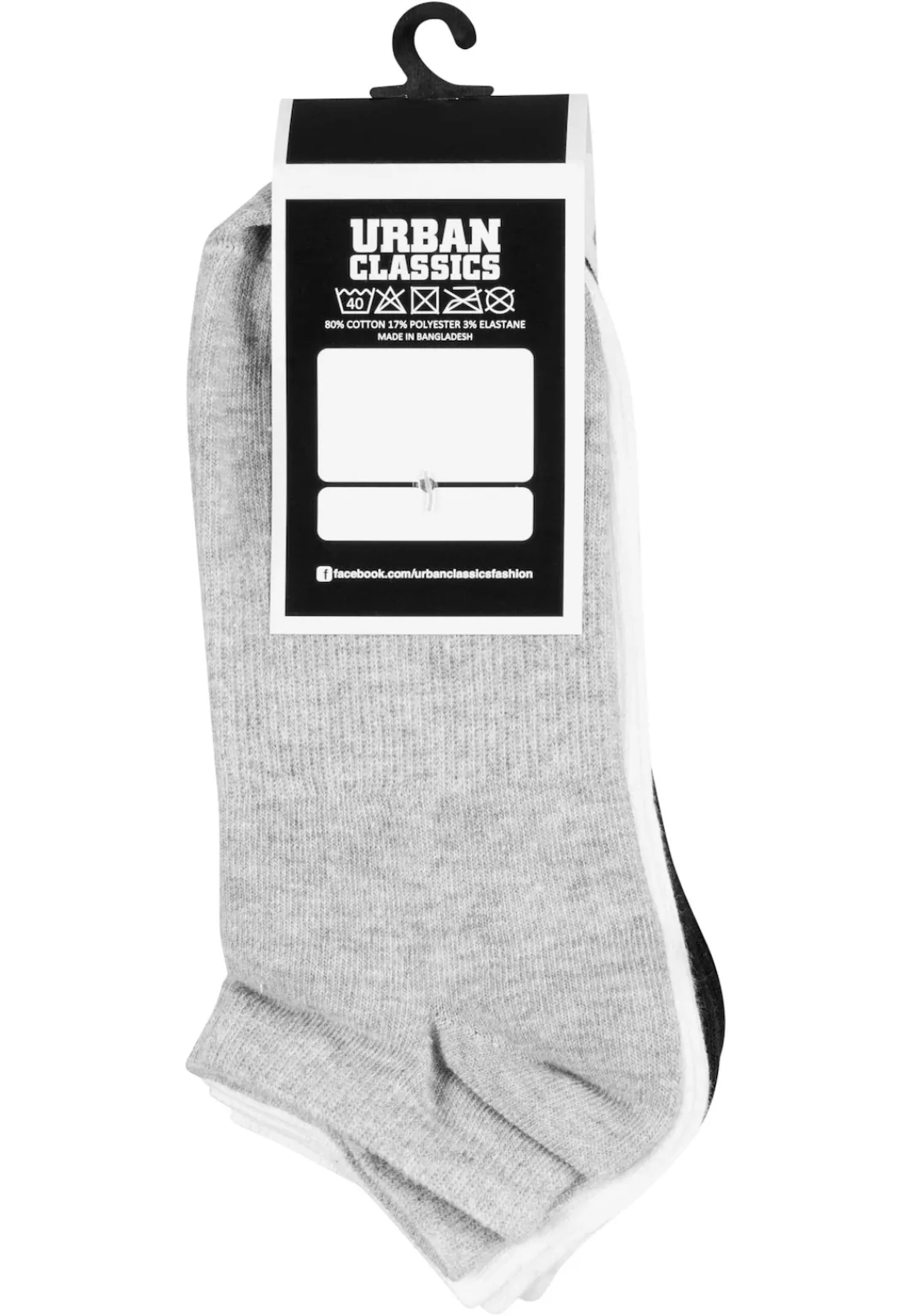 URBAN CLASSICS Strümpfe "Urban Classics Unisex No Show Socks 5-Pack", (1 Pa günstig online kaufen