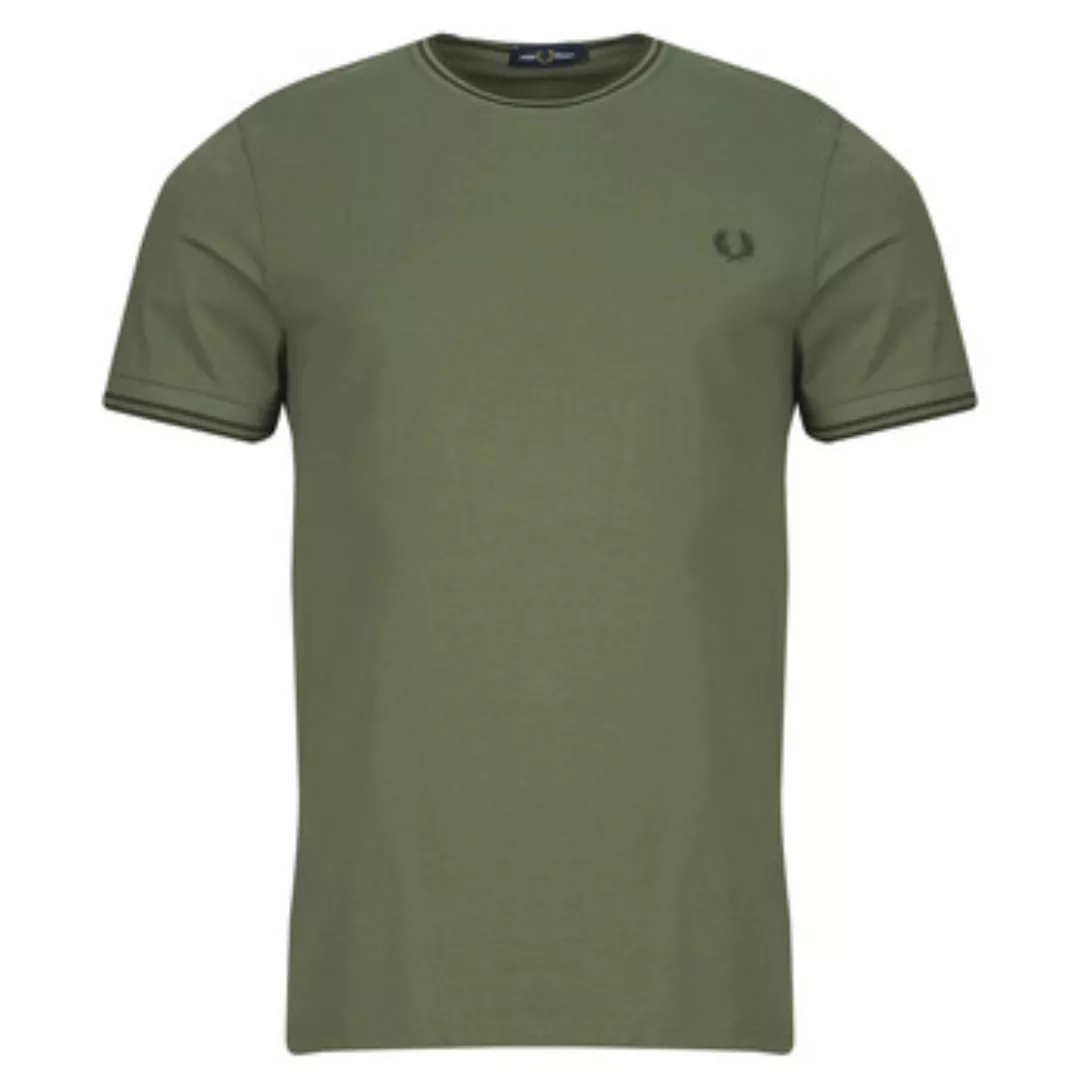 Fred Perry Twin Tipped T-shirt Brique - Größe XL günstig online kaufen