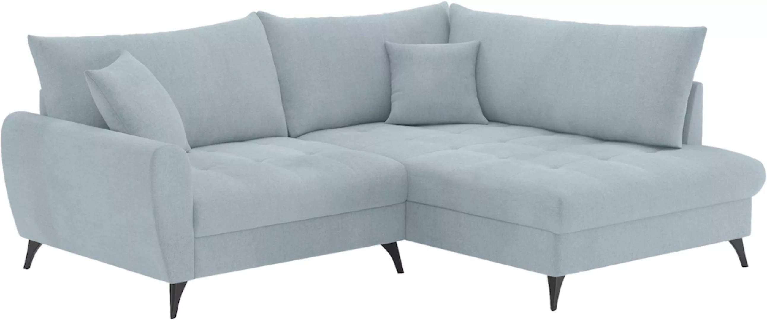 Mr. Couch Ecksofa "Blackburn II L-Form", Wahlweise mit Kaltschaumpolsterung günstig online kaufen