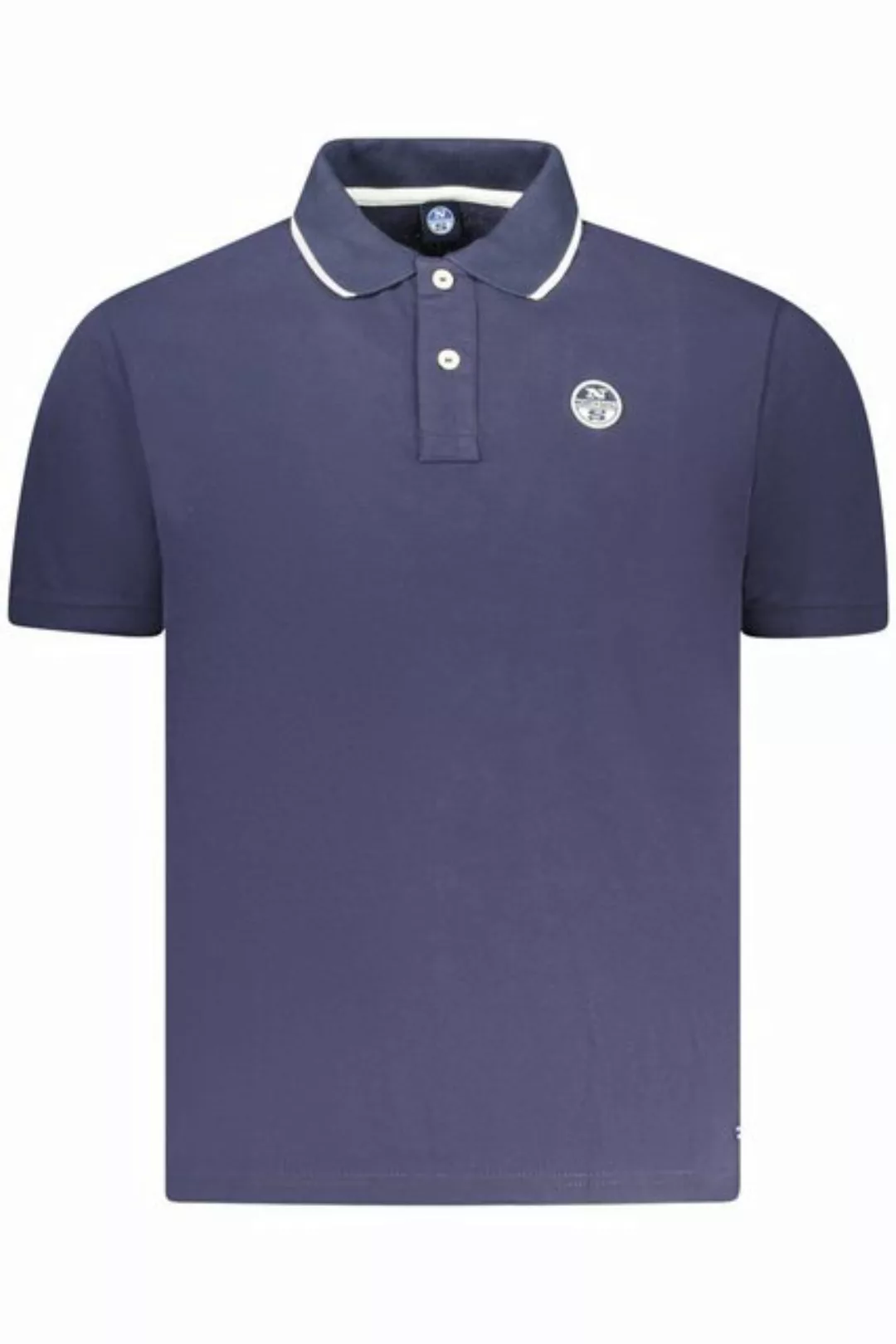 North Sails Poloshirt Herren Kurzarm-Poloshirt in Blau mit günstig online kaufen