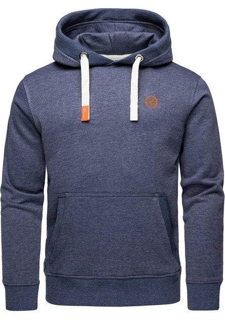 Amaci&Sons Kapuzenpullover WATERBURY Kapuzenpullover Herren Basic Kontrast günstig online kaufen