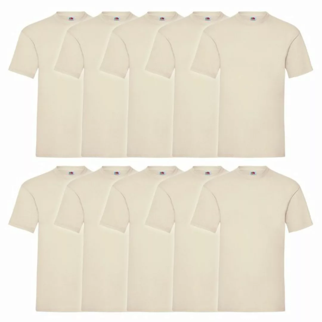 Fruit of the Loom Rundhalsshirt Fruit of the Loom Valueweight T 10er Pack günstig online kaufen