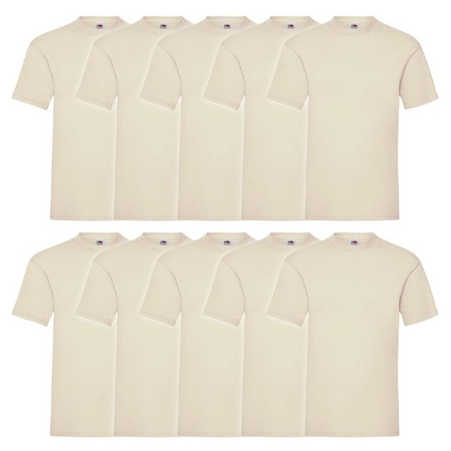 Fruit of the Loom Rundhalsshirt Fruit of the Loom Valueweight T 10er Pack günstig online kaufen