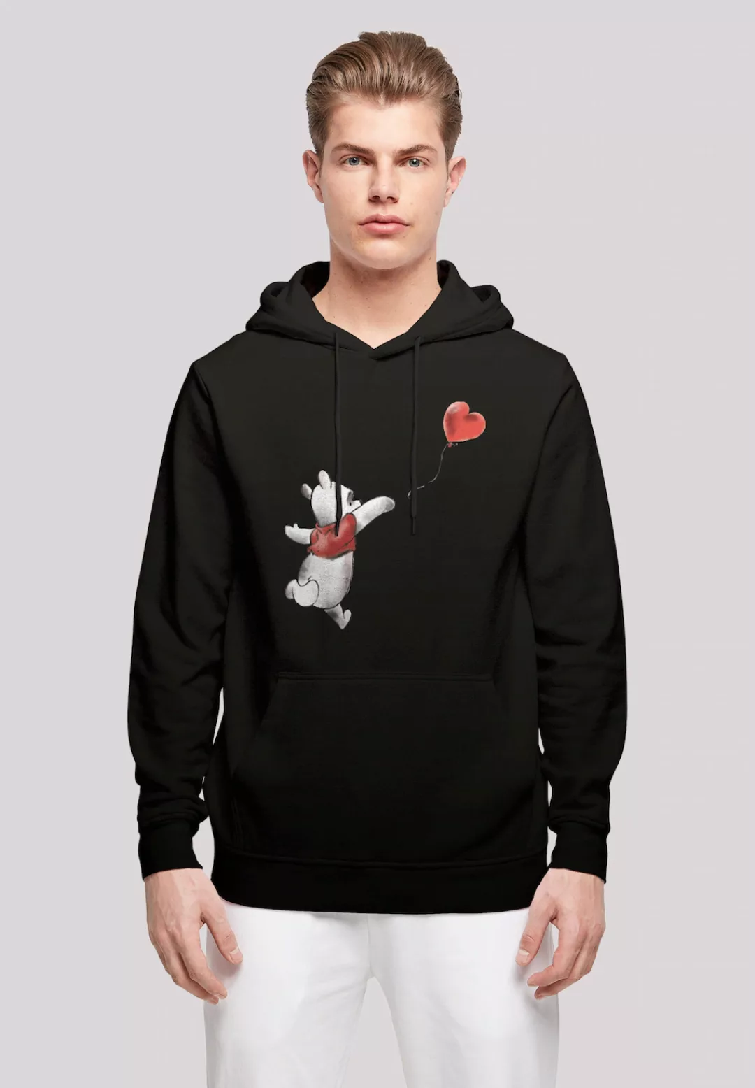 F4NT4STIC Kapuzenpullover "Disney Winnie Puuh mit Ballon Pu der Bär", Print günstig online kaufen