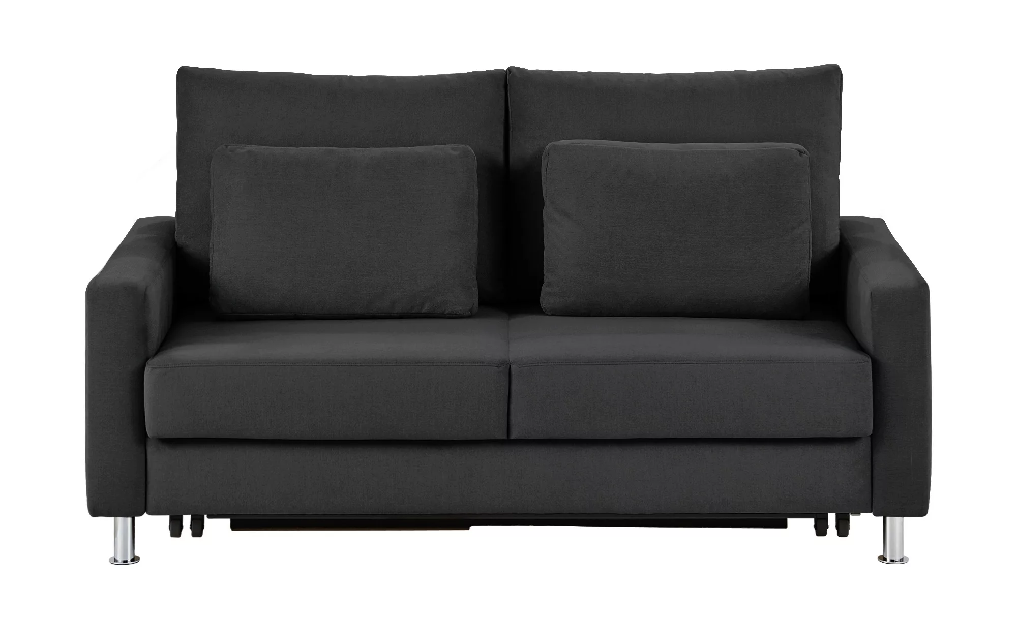 Schlafsofa Mikrofaser Fürth ¦ grau ¦ Maße (cm): B: 166 H: 90 T: 95 Polsterm günstig online kaufen