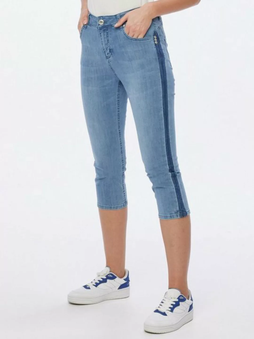 Christian Materne Caprijeans 3/4-Jeans figurbetont im Five-Pocket Design günstig online kaufen