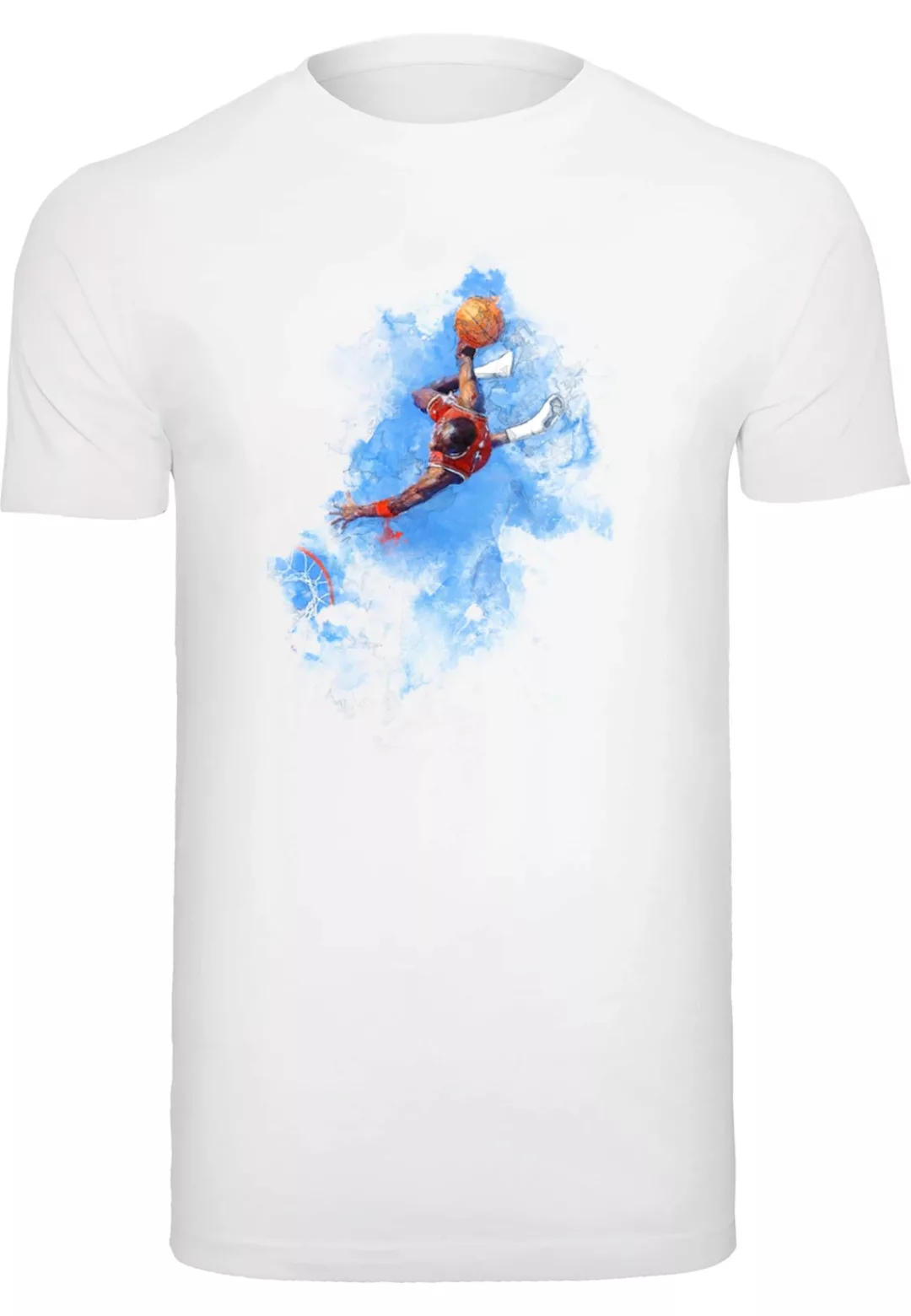 MisterTee T-Shirt "MisterTee Herren Basketball Clouds" günstig online kaufen