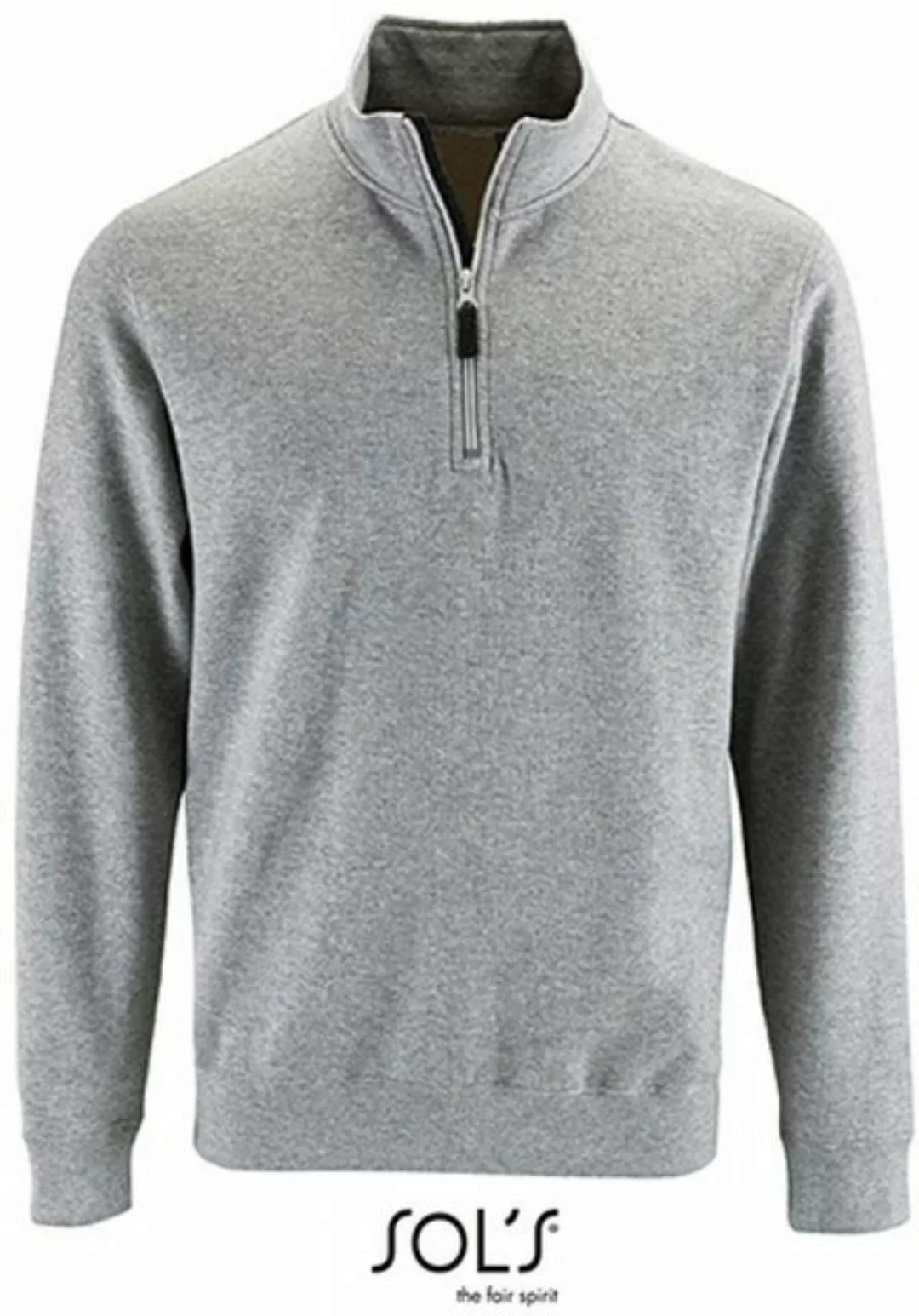 SOLS Sweatshirt Herren Zip High Collar Sweatshirt Stan günstig online kaufen