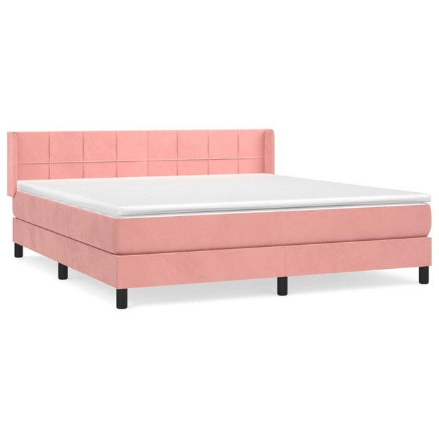 vidaXL Boxspringbett Bett Boxspringbett mit Matratze & Topper Samt verschie günstig online kaufen