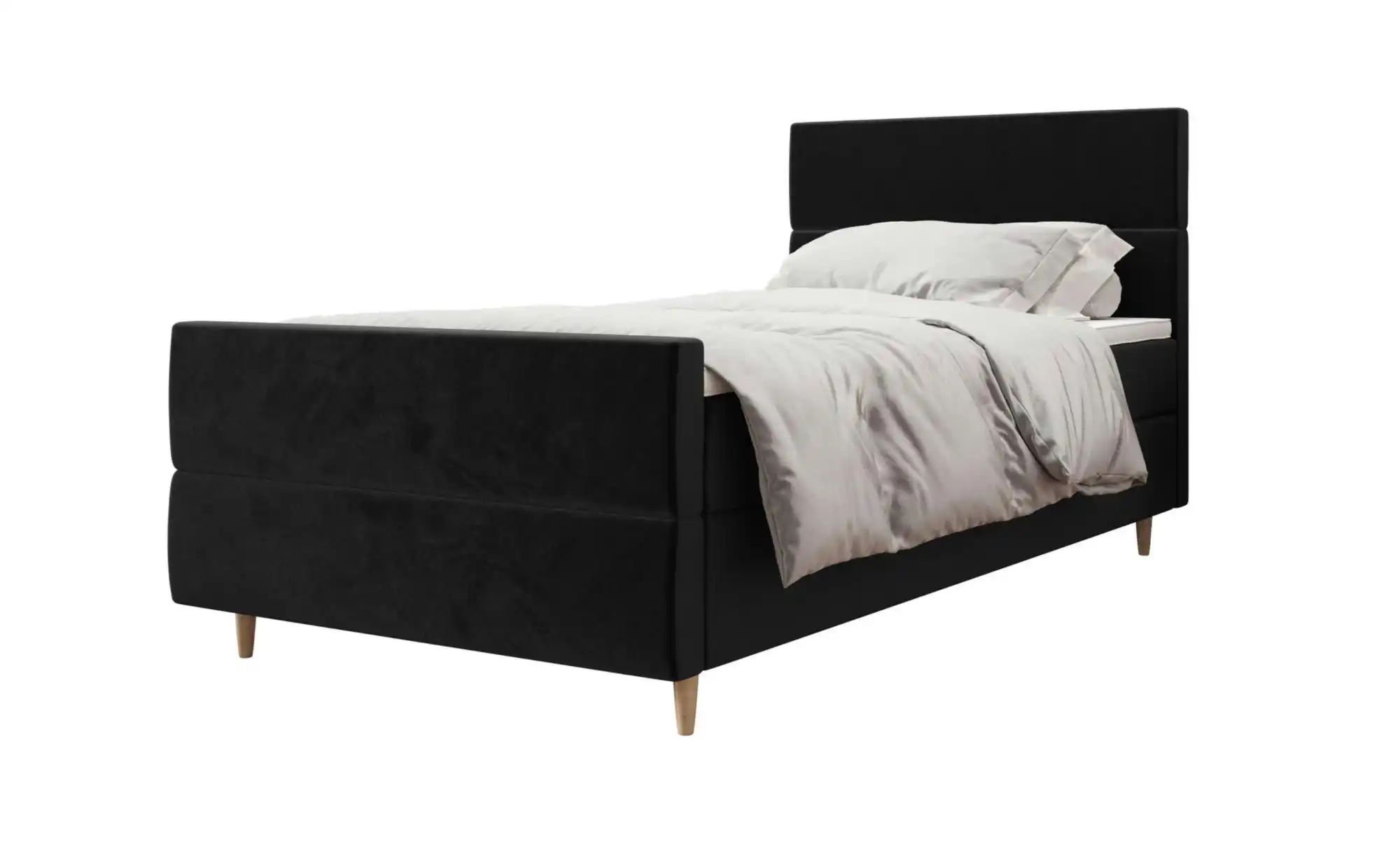 Boxbett ¦ schwarz ¦ Maße (cm): B: 120 H: 114 Betten > Komfortbetten - Höf günstig online kaufen