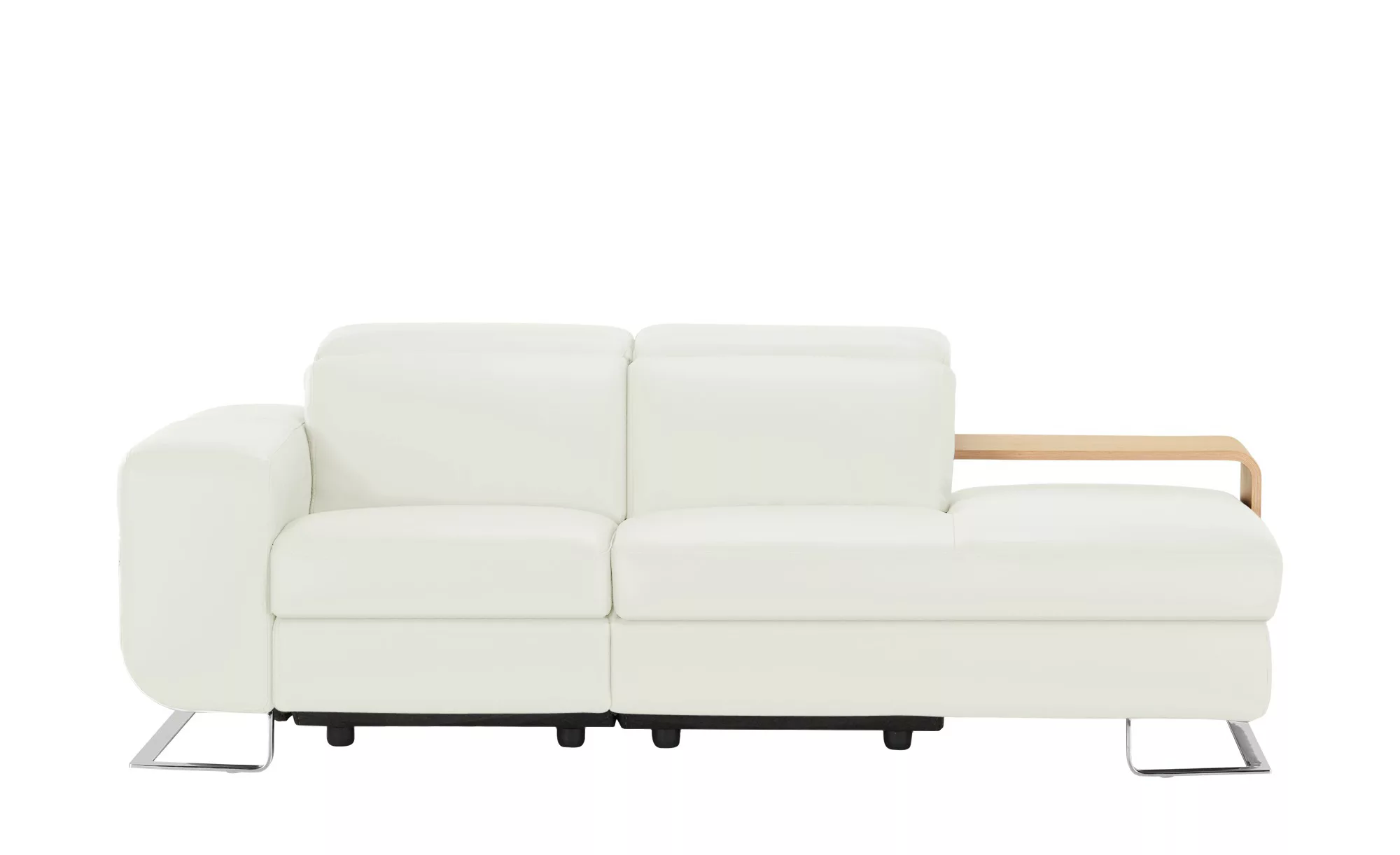 JOOP! Ledersofa  8151 - weiß - 211 cm - 74 cm - 111 cm - Polstermöbel > Sof günstig online kaufen