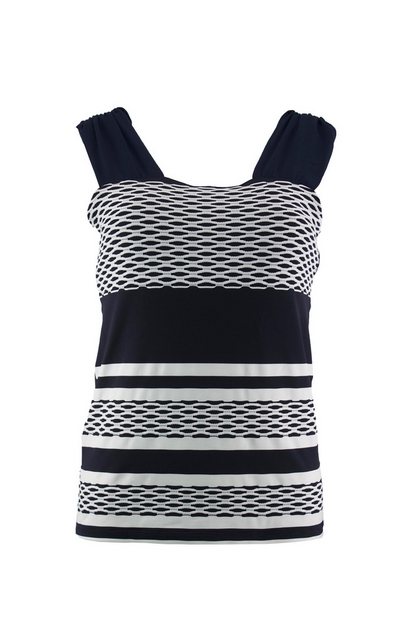 Passioni Tanktop in Navy mit breiten Trägern günstig online kaufen